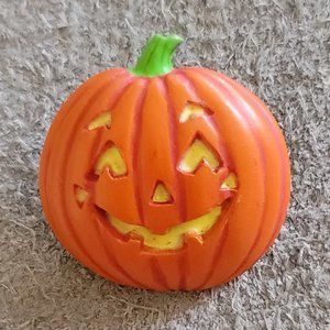 Jack-o-Lantern 1 1/4" x 1 1/4" Hat Lapel Pin Pumpkin Fashion Jewelry Halloween